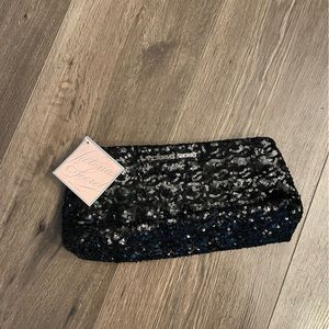 NWT Victorias Secret sequin black clutch Eras Tour